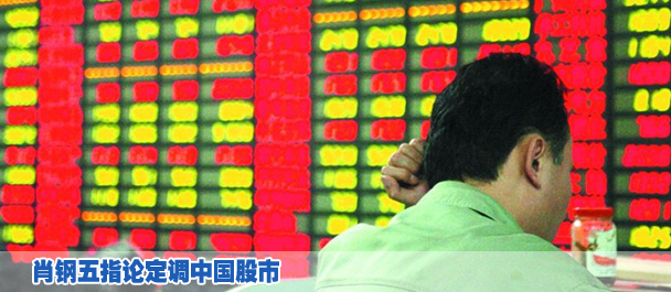 肖鋼五指論定調中國股市