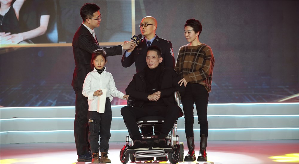 第三位年度感動人物張海林、朱丹丹夫婦分享心路歷程