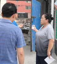 吉林省延吉市北山街道丹英社區黨委書記王淑清