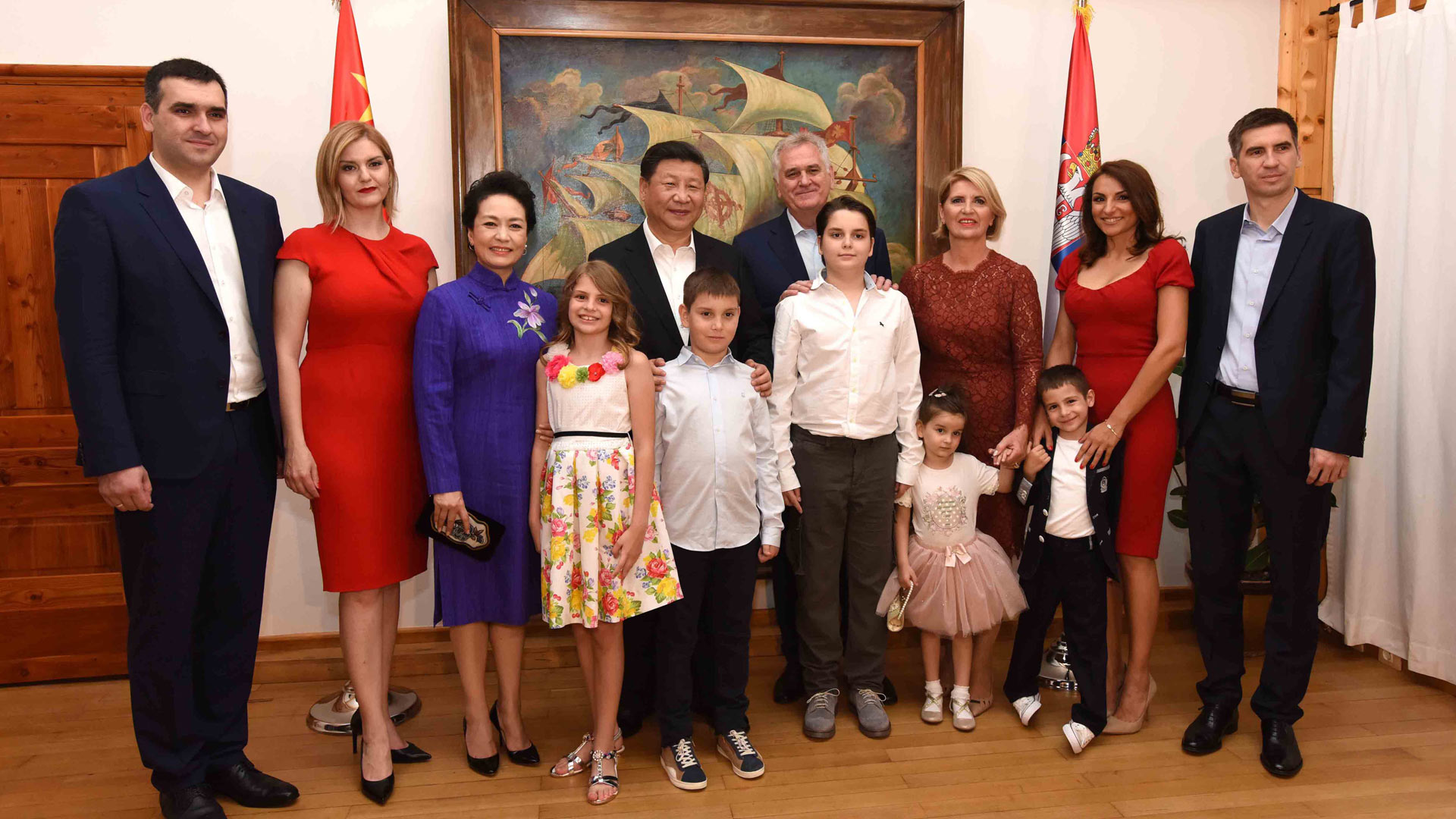 習近平同塞爾維亞總統尼科利奇舉行會晤