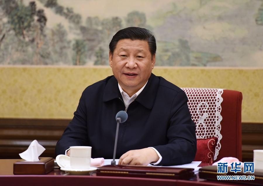 12月28日至29日，中共中央政治局召開專題民主生活會，對照檢查踐行&ldquo;三嚴三實&rdquo;情況，討論研究加強黨風廉政建設措施。中共中央總書記習近平主持會議并發表重要講話。新華社記者 李學仁 攝 