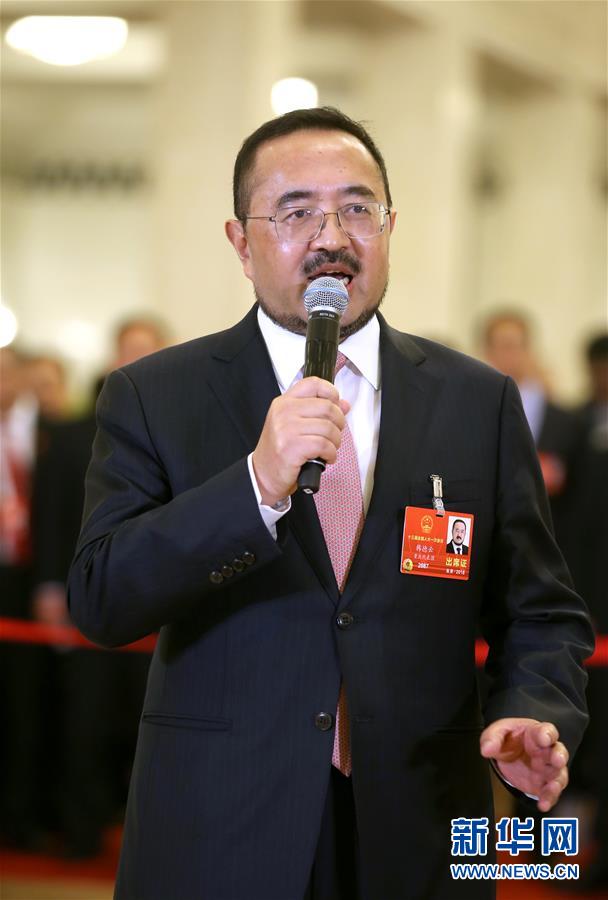 （兩會(huì)&middot;XHDW）（10）全國(guó)人大代表接受采訪