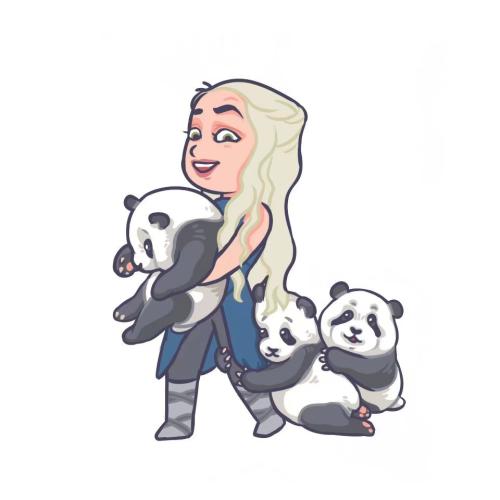 劉倩創作同人作品。受訪者供圖