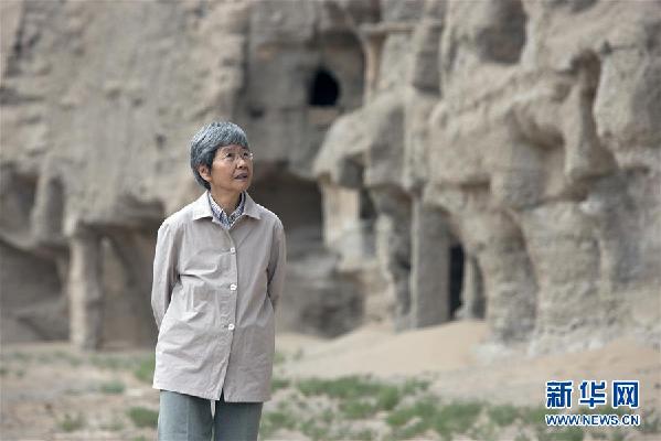 （愛國(guó)情 奮斗者&middot;圖文互動(dòng)）（2）似水如沙久相伴&mdash;&mdash;記敦煌研究院名譽(yù)院長(zhǎng)樊錦詩