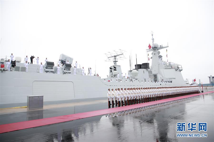 （人民海軍70年&middot;XHDW）（2）慶祝人民海軍成立70周年海上閱兵活動即將舉行