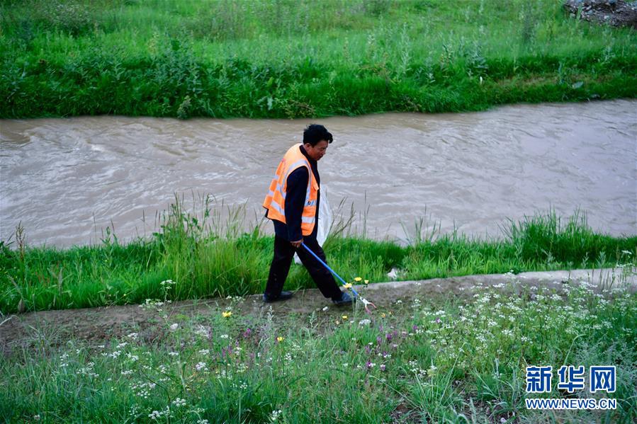 （圖文互動）（1）青海互助：送走污水，迎來碧波