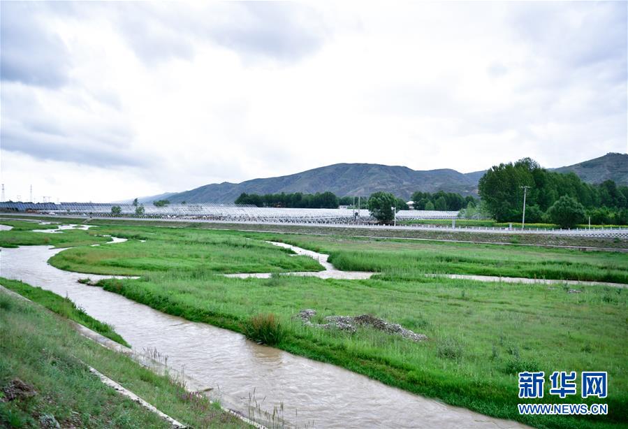 （圖文互動）（4）青海互助：送走污水，迎來碧波