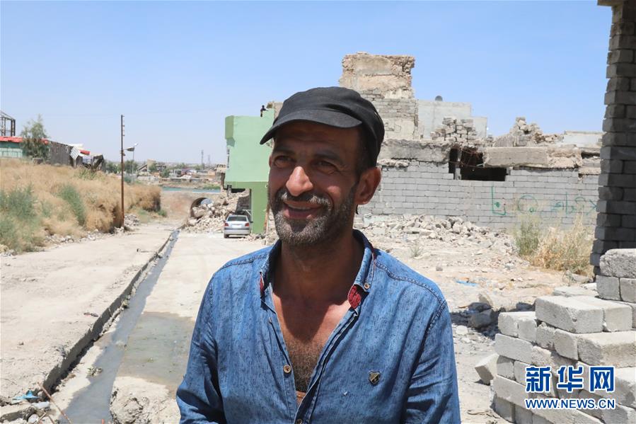 (國(guó)際·圖文互動(dòng))(4)通訊:中企員工愛心捐款助摩蘇爾老城民眾重燃生活希望