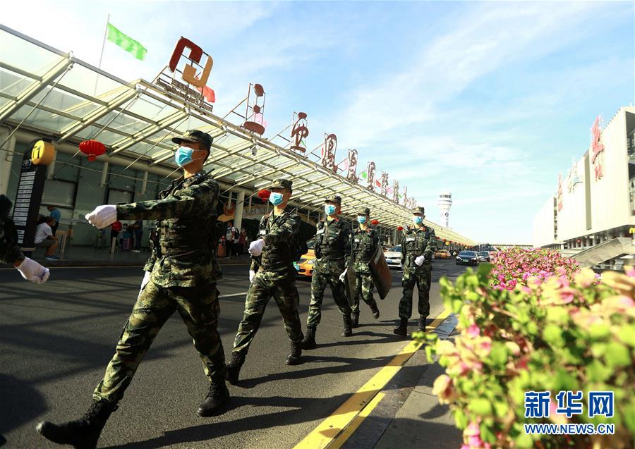 （聚焦疫情防控&middot;圖文互動）（1）武警官兵全力奮戰疫情防控一線