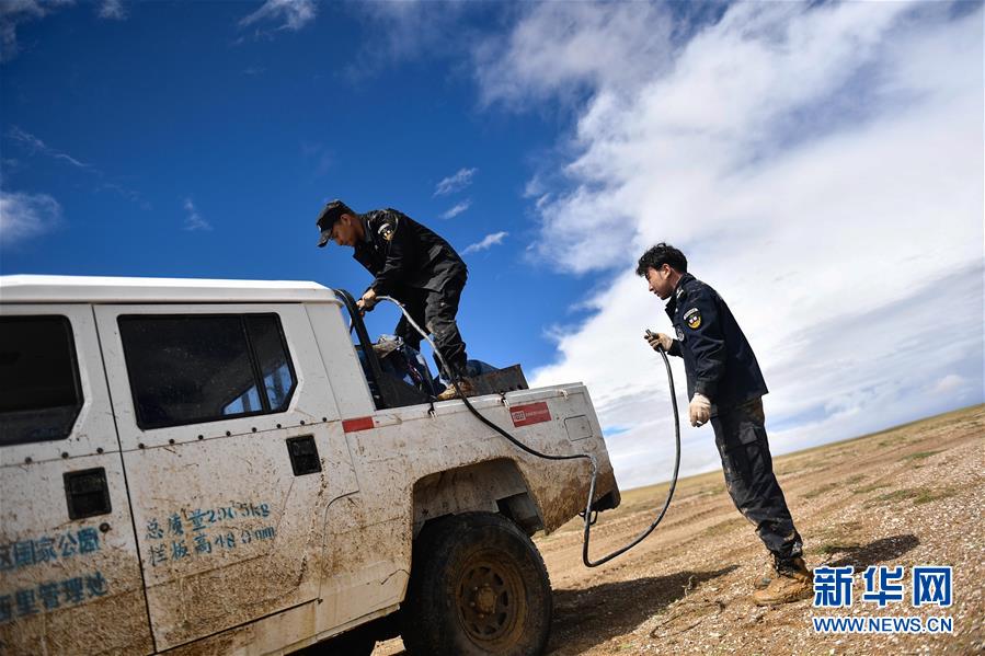 （圖文互動）（6）記者手記：可可西里，&ldquo;挪&rdquo;向&ldquo;藏羚羊大產(chǎn)房&rdquo;的14個半小時