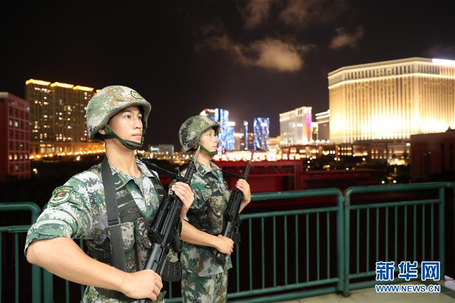 （在習近平強軍思想指引下&middot;我們在戰(zhàn)位報告&middot;圖文互動）（1）駐澳門部隊：濠江之畔，最可愛的人