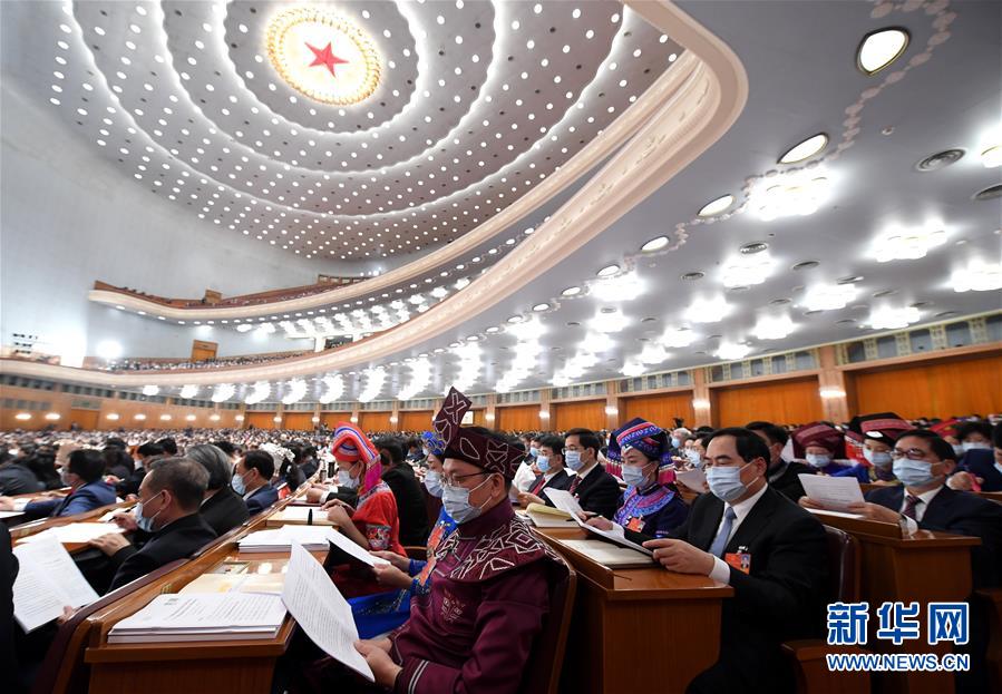 （兩會&middot;人大開幕&middot;XHDW）（13）十三屆全國人大三次會議在京開幕