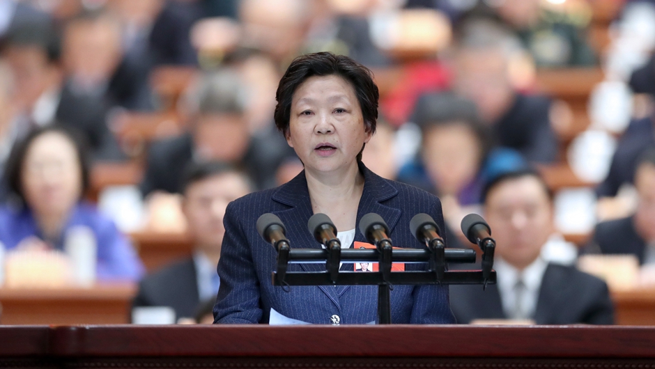 全國(guó)政協(xié)人口資源環(huán)境委員會(huì)副主任，九三學(xué)社中央副主席 印紅