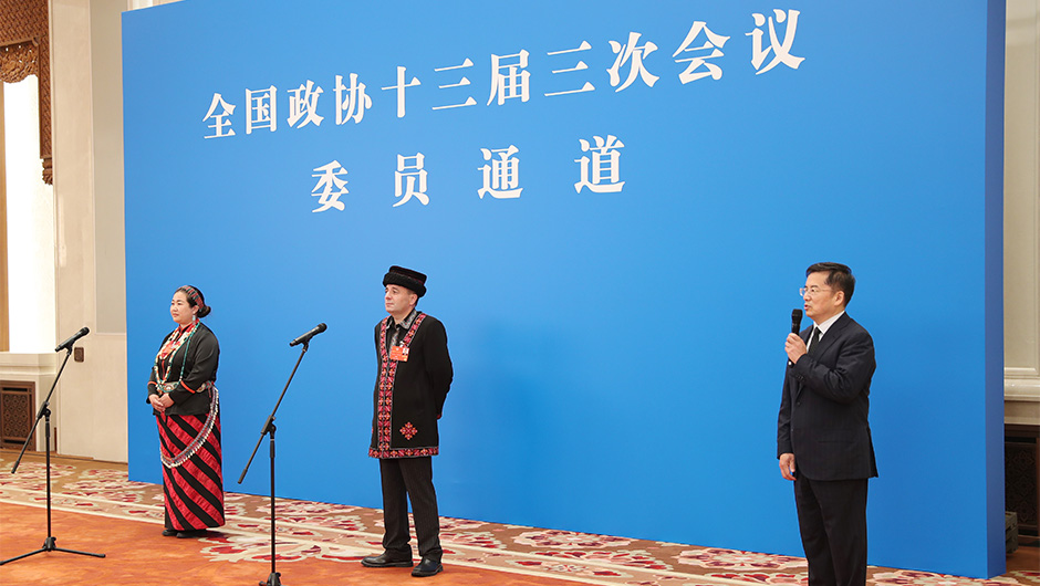 &ldquo;委員通道&rdquo;采訪活動現場