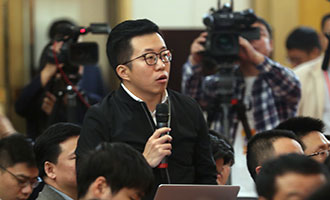 鳳凰衛視記者提問