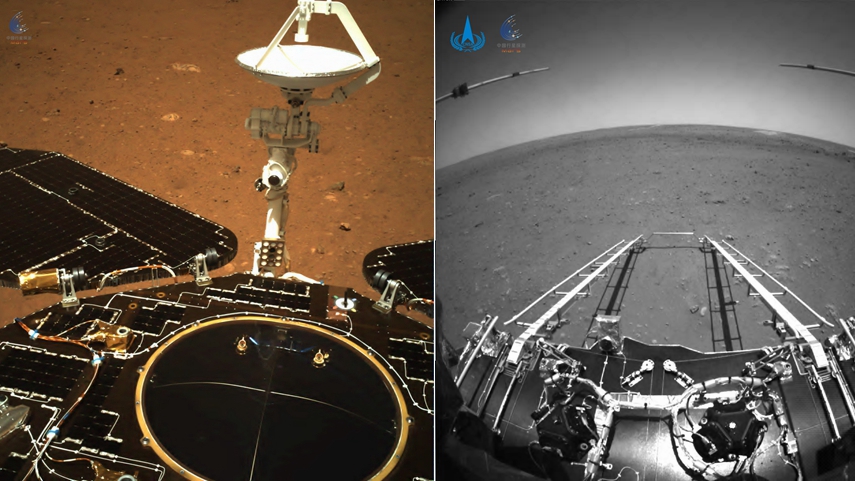 探索星辰大海 祝融號(hào)&ldquo;來(lái)信&rdquo;了！