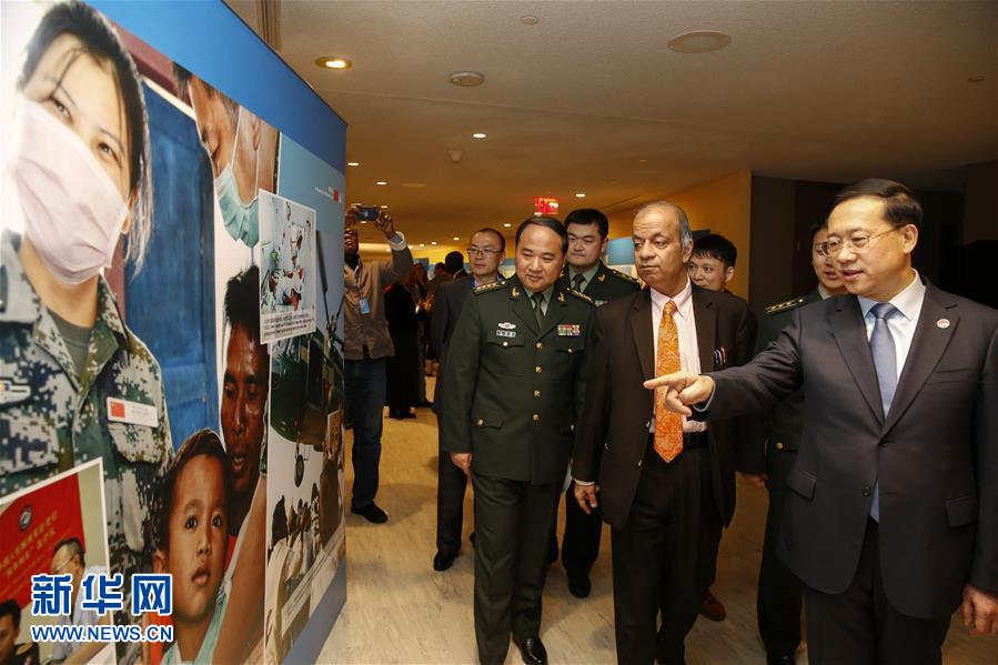 （國際&middot;圖文互動）（2）&ldquo;維護世界和平的中國軍隊&rdquo;主題展覽在聯合國總部開幕