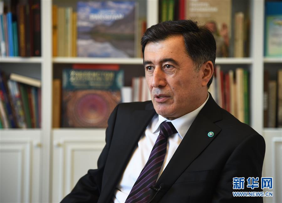 (圖文互動)(1)專訪:上合組織支持構建開放型世界經濟——訪上合組織新任秘書長諾羅夫