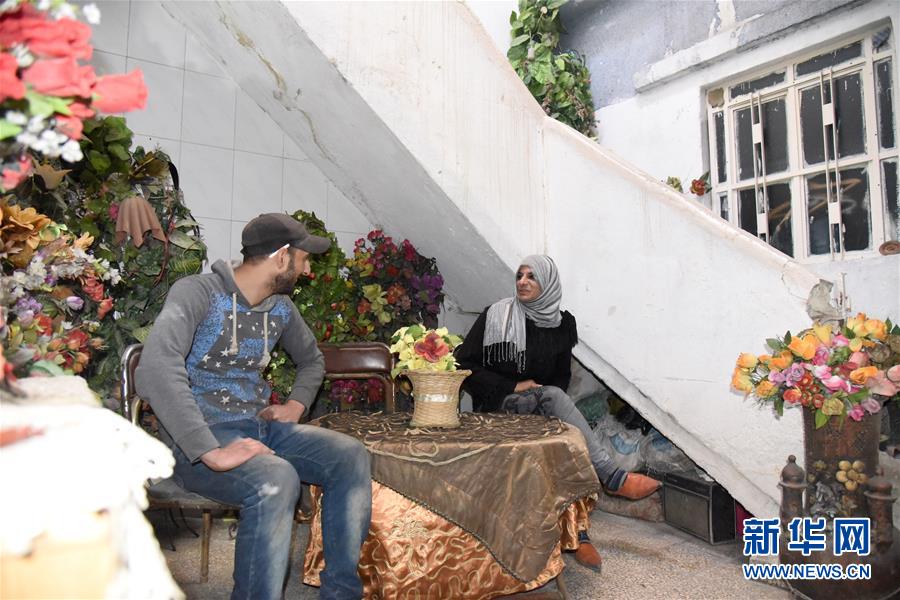 （國際&middot;圖文互動）（8）通訊：敘利亞危機爆發8周年：廢墟中&ldquo;療傷&rdquo;的東古塔