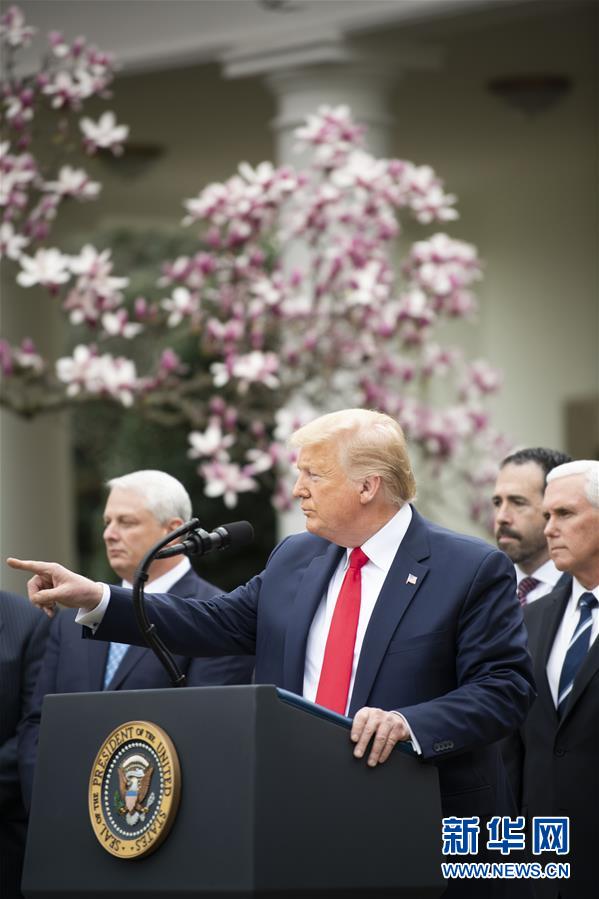 （國際）（3）特朗普宣布&ldquo;國家緊急狀態&rdquo;應對美國新冠肺炎疫情