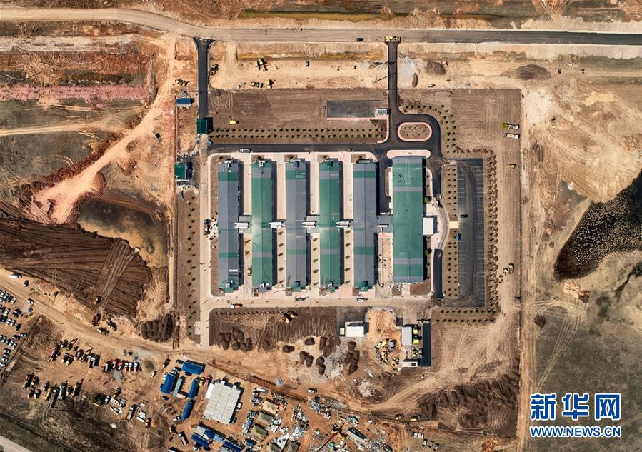 （國際疫情&middot;圖文互動）（1）一座哈薩克斯坦版&ldquo;火神山&rdquo;醫院建成