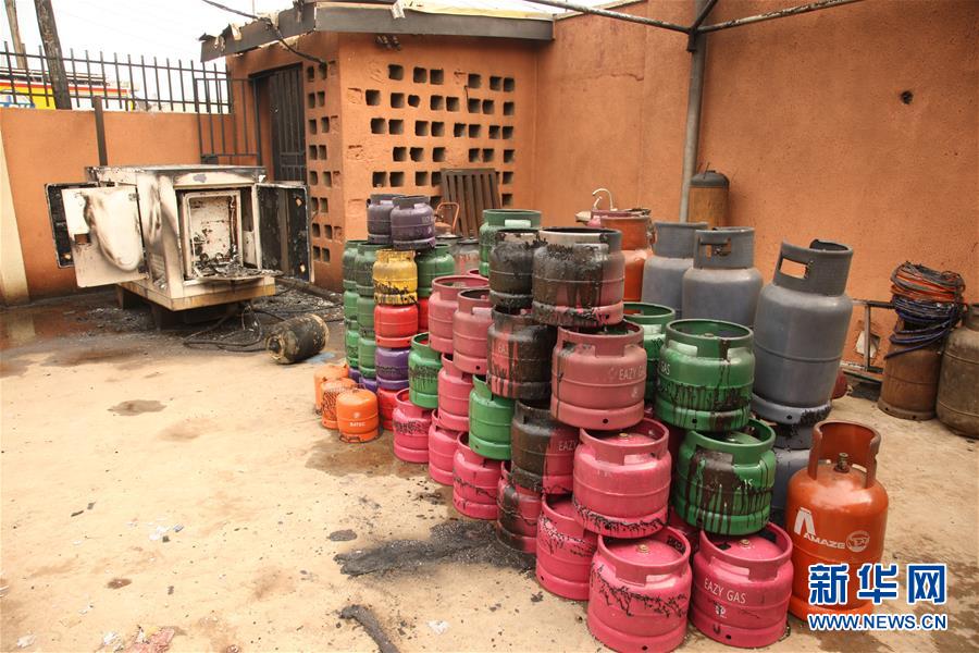 （國際&middot;圖文互動）（4）尼日利亞南部一燃氣站爆炸致至少8人死亡