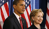 希拉里&ldquo;停火&rdquo;奧巴馬，現(xiàn)時而已？