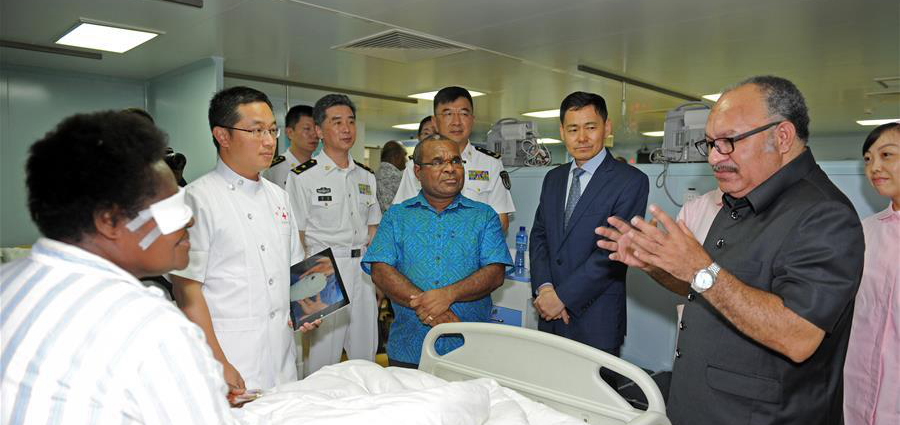 巴布亞新幾內(nèi)亞總理高度贊譽(yù)和平方舟再次到訪(fǎng)巴新